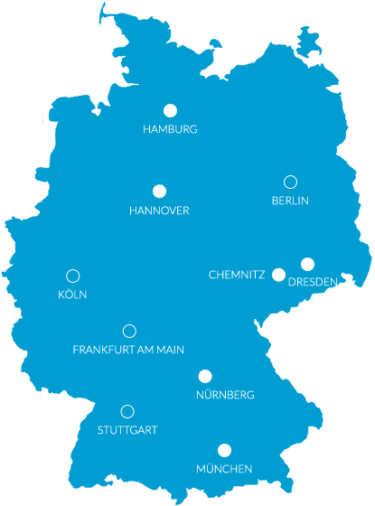  fitas® audit Standorte in Deutschland